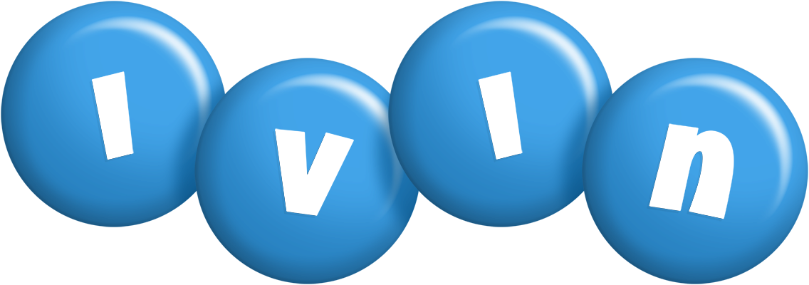 Ivin candy-blue logo