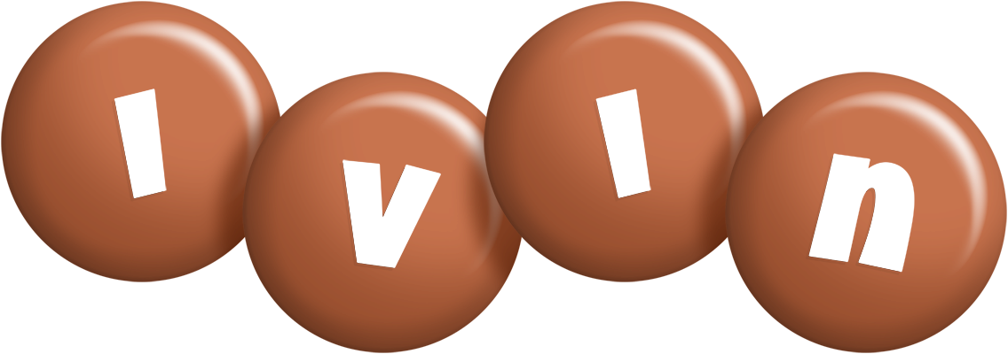 Ivin candy-brown logo