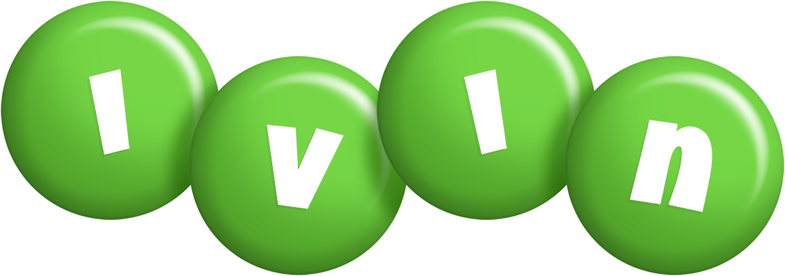 Ivin candy-green logo