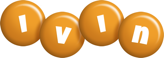 Ivin candy-orange logo