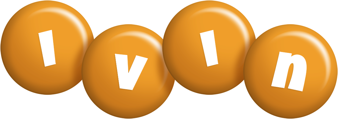 Ivin candy-orange logo