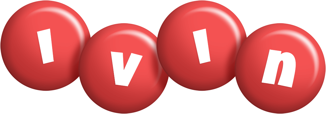 Ivin candy-red logo