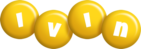 Ivin candy-yellow logo