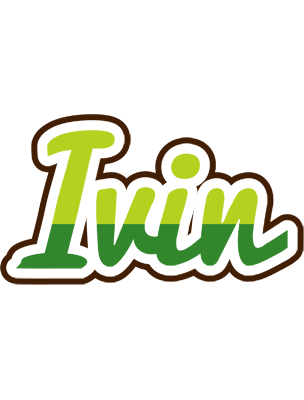 Ivin golfing logo