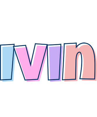 Ivin pastel logo