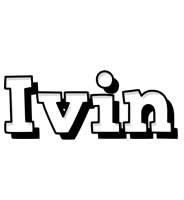 Ivin snowing logo