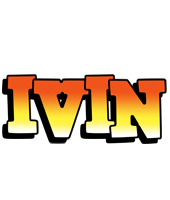 Ivin sunset logo