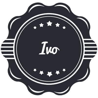 Ivo badge logo