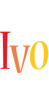 Ivo birthday logo