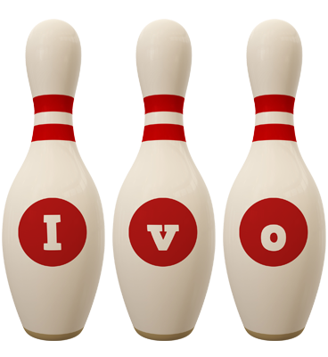 Ivo bowling-pin logo