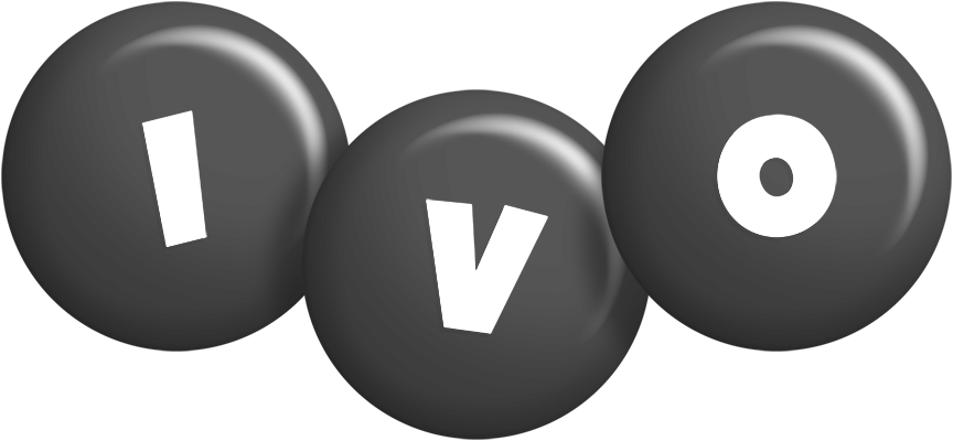 Ivo candy-black logo