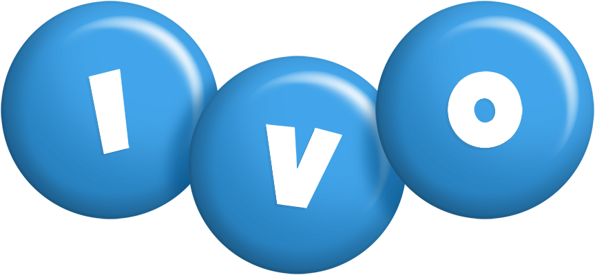 Ivo candy-blue logo
