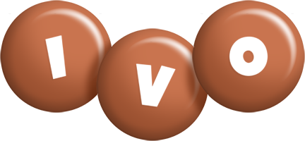 Ivo candy-brown logo