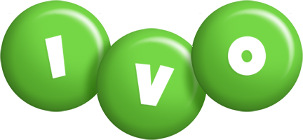 Ivo candy-green logo