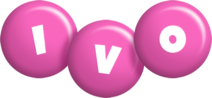 Ivo candy-pink logo