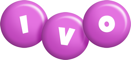 Ivo candy-purple logo