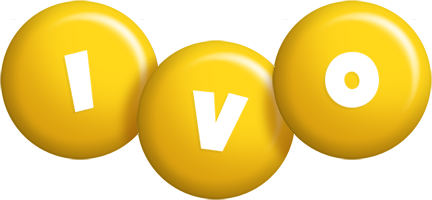 Ivo candy-yellow logo