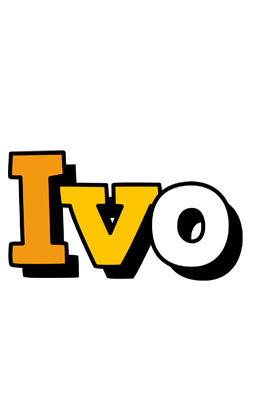 Ivo cartoon logo