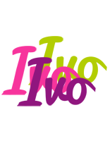 Ivo flowers logo