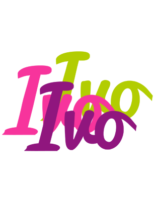 Ivo flowers logo
