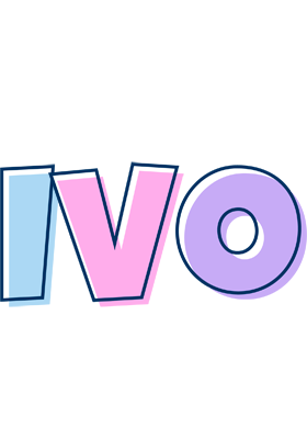 Ivo pastel logo