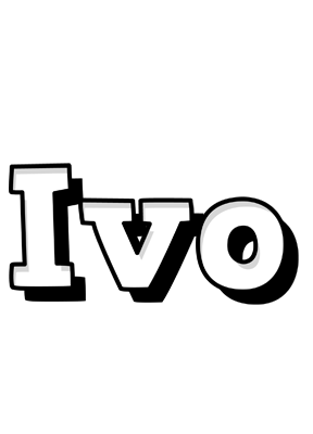 Ivo snowing logo