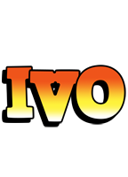 Ivo sunset logo