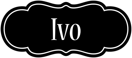 Ivo welcome logo