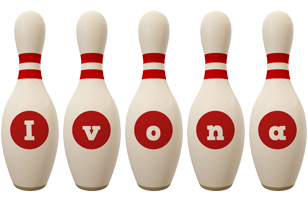 Ivona bowling-pin logo