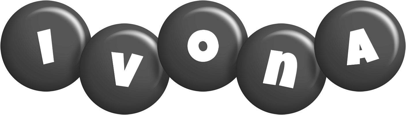 Ivona candy-black logo