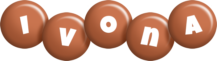 Ivona candy-brown logo