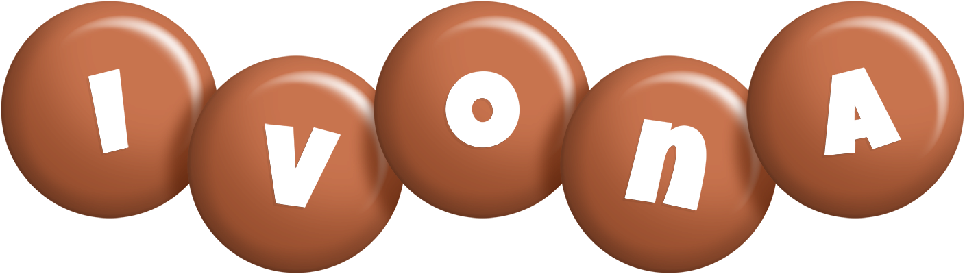 Ivona candy-brown logo