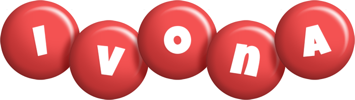 Ivona candy-red logo
