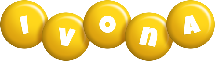 Ivona candy-yellow logo