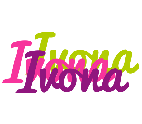 Ivona flowers logo