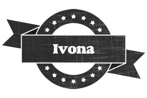 Ivona grunge logo