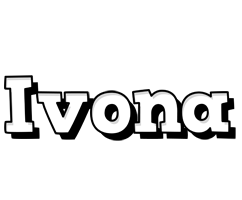 Ivona snowing logo