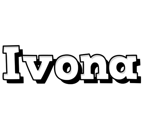 Ivona snowing logo
