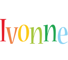 Ivonne birthday logo