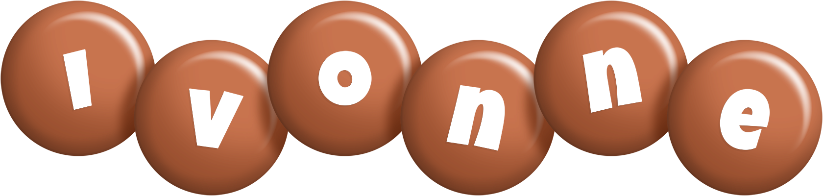 Ivonne candy-brown logo