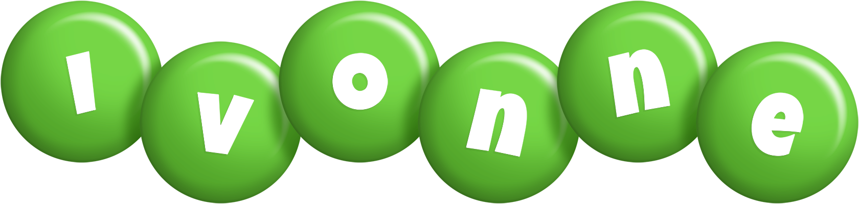 Ivonne candy-green logo