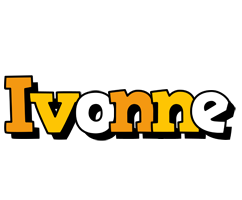 Ivonne cartoon logo