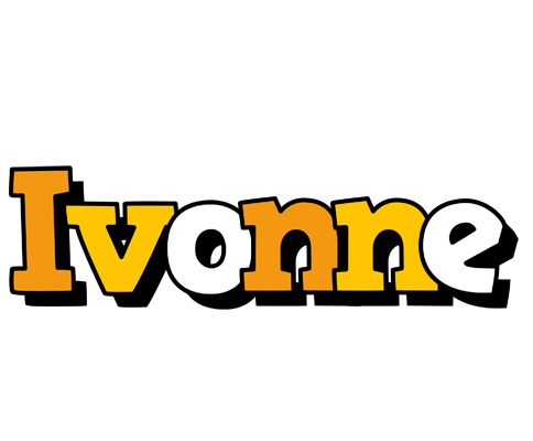 Ivonne cartoon logo