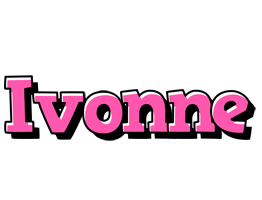 Ivonne girlish logo