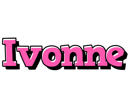 Ivonne girlish logo