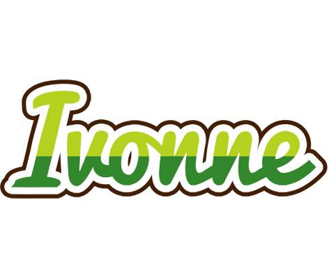 Ivonne golfing logo