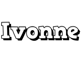 Ivonne snowing logo