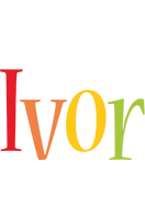 Ivor birthday logo