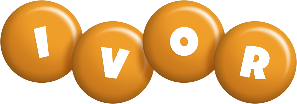 Ivor candy-orange logo