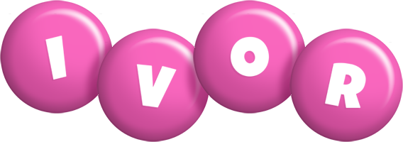 Ivor candy-pink logo